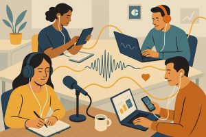 engagement podcast corporate