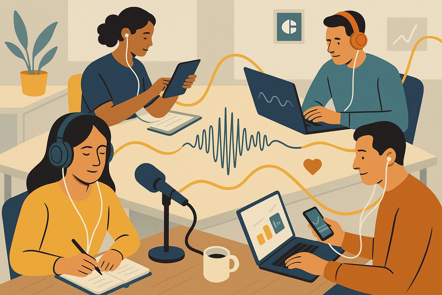 engagement podcast corporate